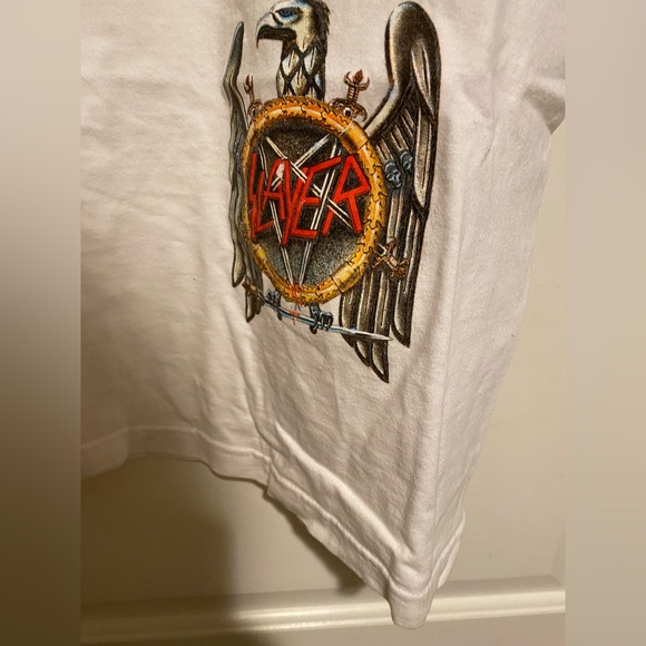 Rare Supreme Slayer Eagle Tee White - Picture 5 of 8